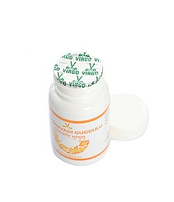 Punarnavadi Guggulu - na dnę moczanową, w podagrze. 60 tabl. vegan, 500 mg. Darmowa dostawa