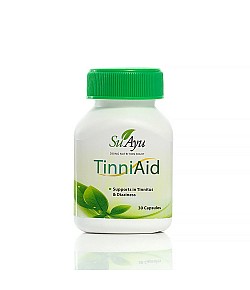 TinniAid - Szumy uszne i zawroty głowy. 30 kaps. vegan. Darmowa dostawa