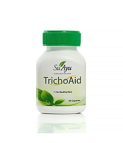 TrichoAid - Na wypadanie i łupież, na porost i zagęszczenie włosów. 30 kaps. vegan. Darmowa dostawa