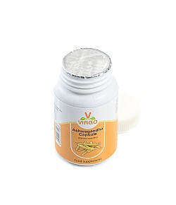 Ashwagandha - Na głęboki sen, na dobry nastrój. Przeciw lękowi i stresowi. 60 kaps. vegan, 400 mg, ekstrakt 10:1. Virgo. Darmowa dostawa