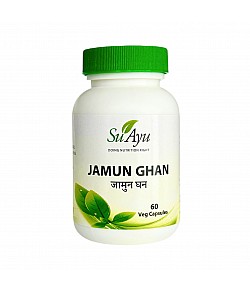 Jamun Ghan - Dla prawidłowego poziomu cukru we krwi. 60 vegan kaps. Doprava zdarma