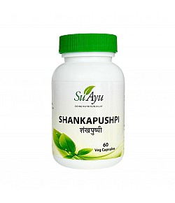 Shankapushpi - Na uspokojenie umysłu, zdrowy sen i dobrą pamięć. 60 kaps. vegan, 400 mg, ekstrakt 10:1. Darmowa dostawa